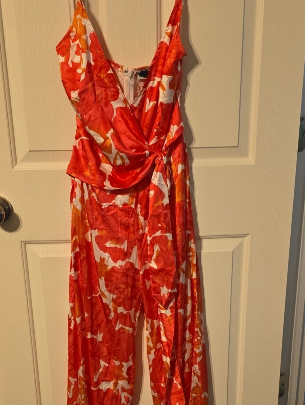 Petal & Pup Addison Floral Wide Leg Jumpsuit SIZE XS